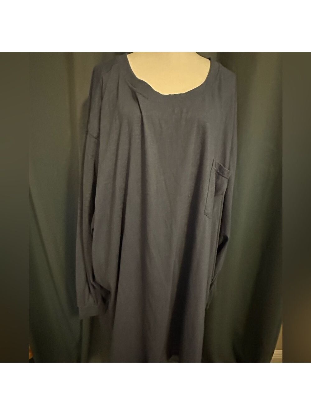 Boulder Creek Pocket Gray Crewneck T Shirt Sz 7x Pre Loved